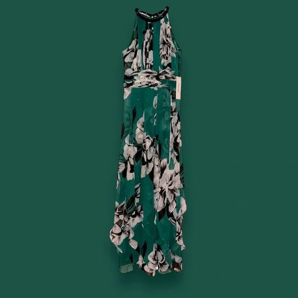 Calvin Klein Metallic Formal Dress - Picture 2 of 6